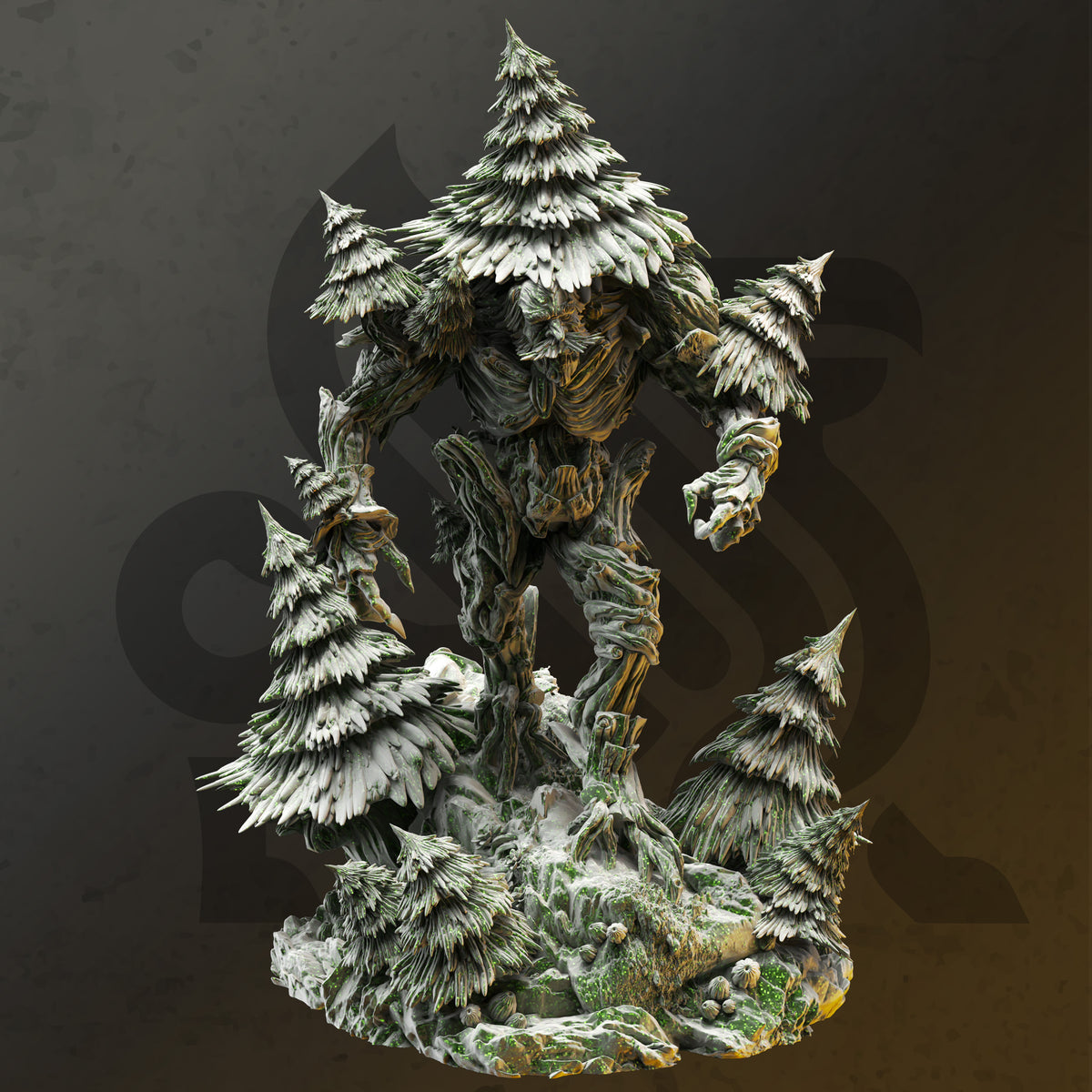 Garamoud – Ancient Treant - 3D Printed Tabletop Miniature