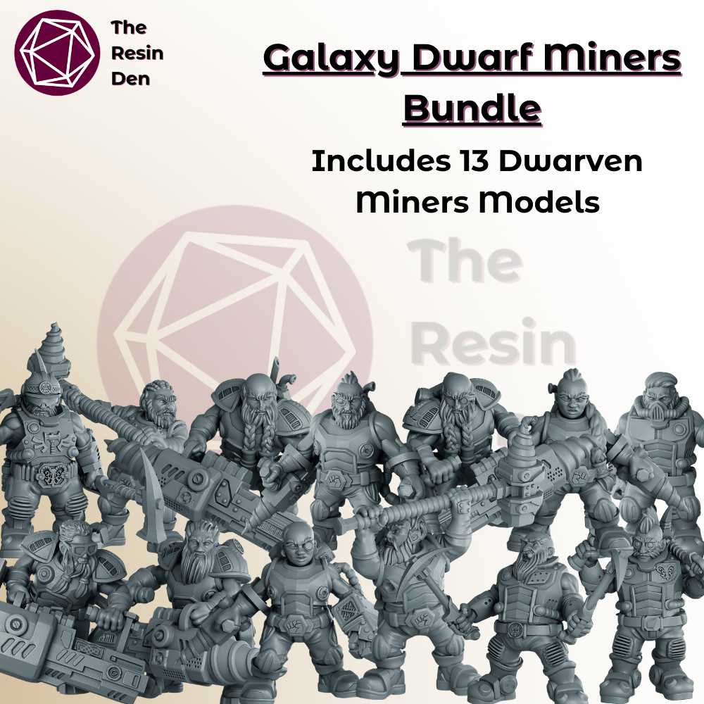 Galaxy Dwarf Miners Bundle Pack