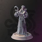 Darius Burrows – Cleric of Cedhelieth - 3D Printed Tabletop Miniature