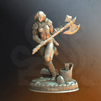 Aedre The Angry - 3D Printed Tabletop Miniature