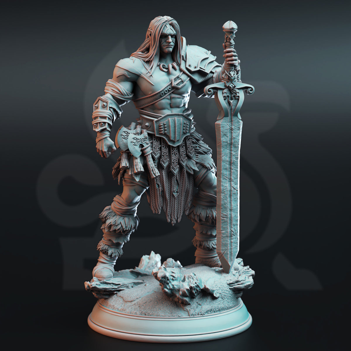 Oovur – Colossal Wastewalker Barbarian