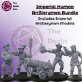 Imperial Humans Artillerymen Bundle Pack