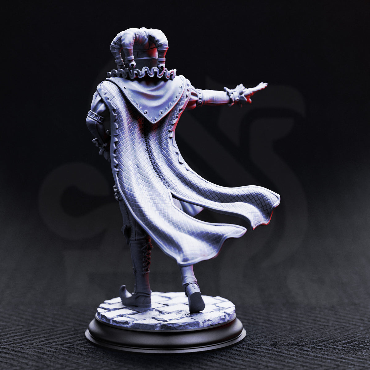 Melancholy - Sombre Vampire Jester - View 3