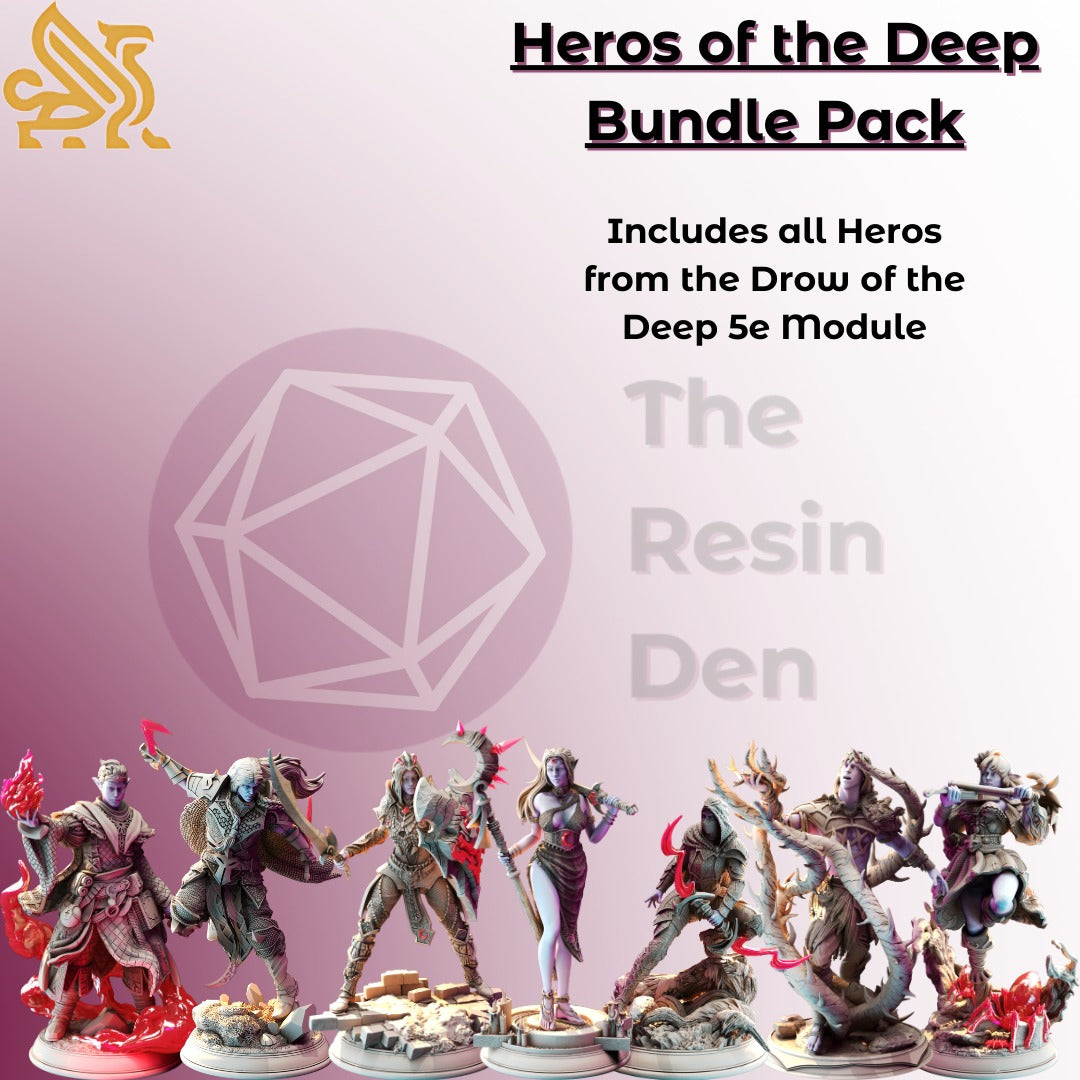 Heros of the Deep Bundle Pack - 7 Minis Value Pack