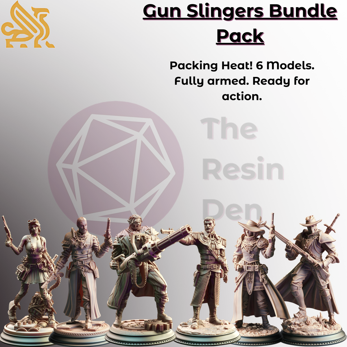 Gun Slinger Bundle Pack - 6 Minis Value Pack