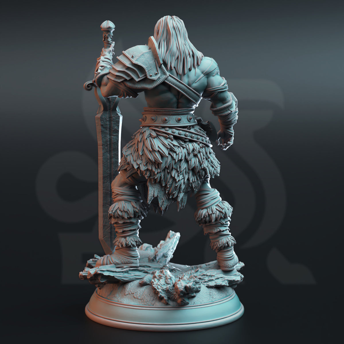 Oovur – Colossal Wastewalker Barbarian