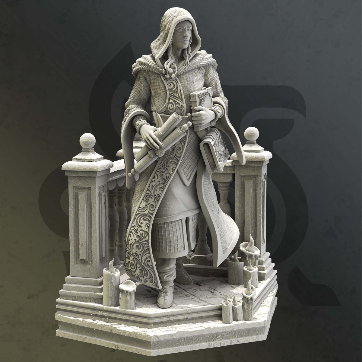 Tharanais – Prince of Wisdom - 3D Printed Tabletop Miniature