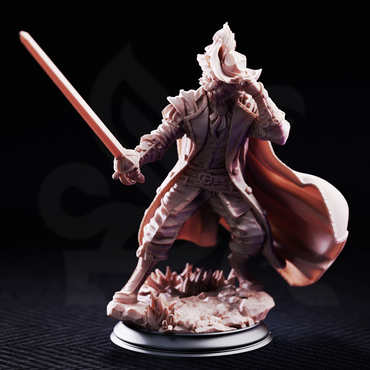 Puss In Boots – Tabaxi Fencer, 28mm