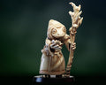 Frog Folk Druid Miniature for DnD D&D Tabletop gaming