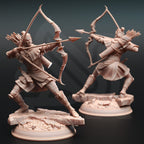 Ervion ro Estel – Elven Ranger - 3D Printed Tabletop Miniature