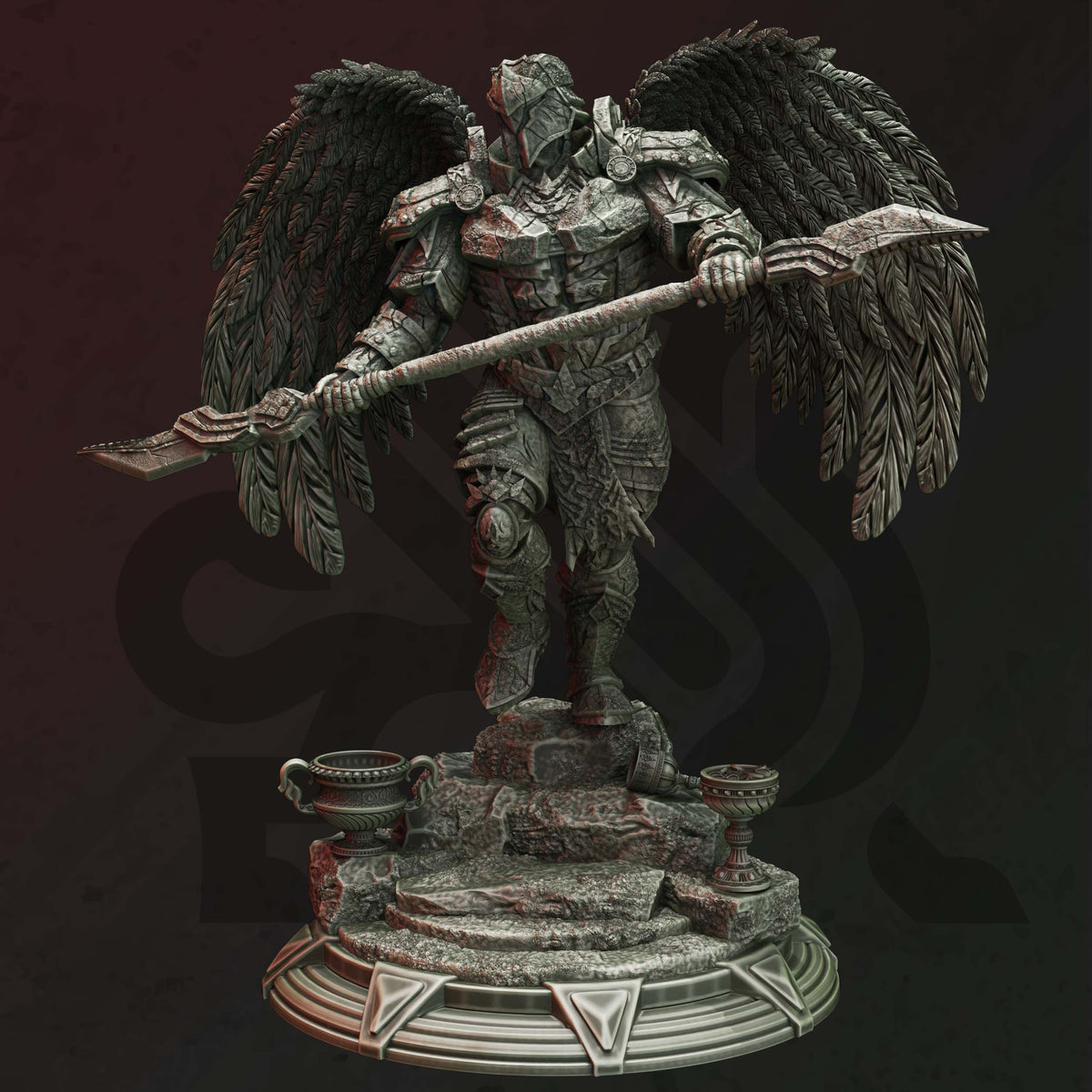 Torde – The Gatekeeper - 3D Printed Tabletop Miniature