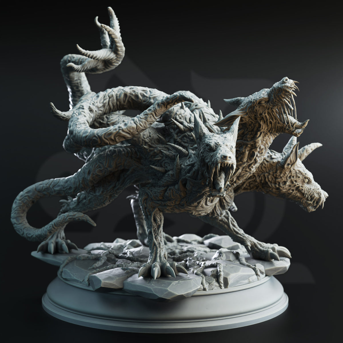 Aberrant Hellhounds - 3D Printed Tabletop Miniature