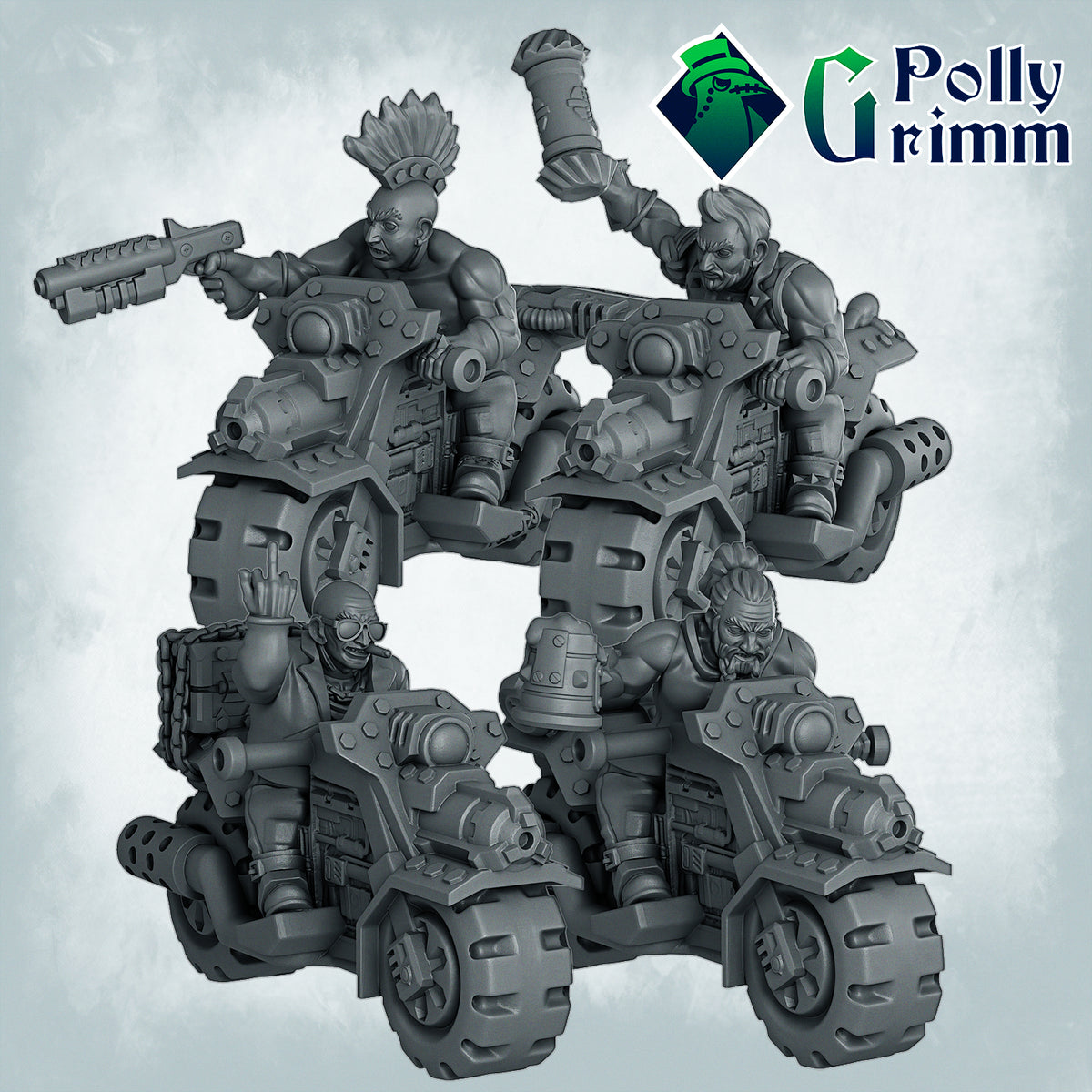 Galaxy Dwarf Bikers Bundle Pack