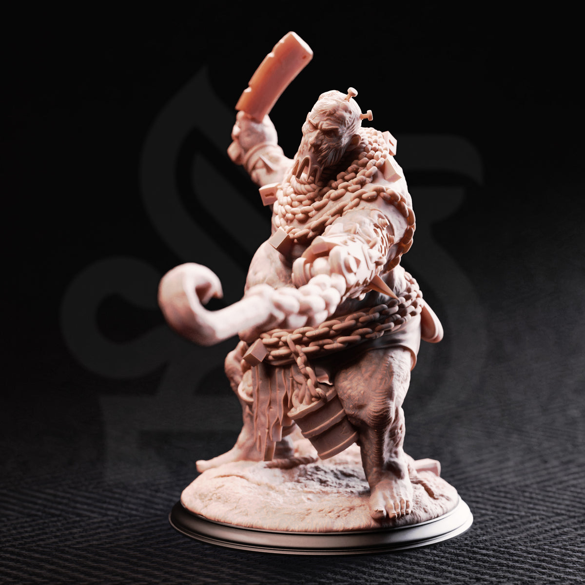 Sown One - Flesh Golem - 3D Printed Tabletop Miniature