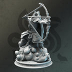 Akataka – Flighted Air Ranger - 3D Printed Tabletop Miniature