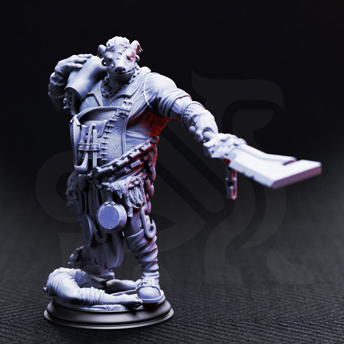 Gunthrak Destraz Half Orc Vampiric Chef