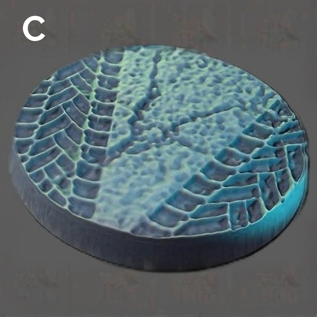 6 /12/18/24/48 Pack of Wargaming DnD Decorative Miniature Bases 25mm