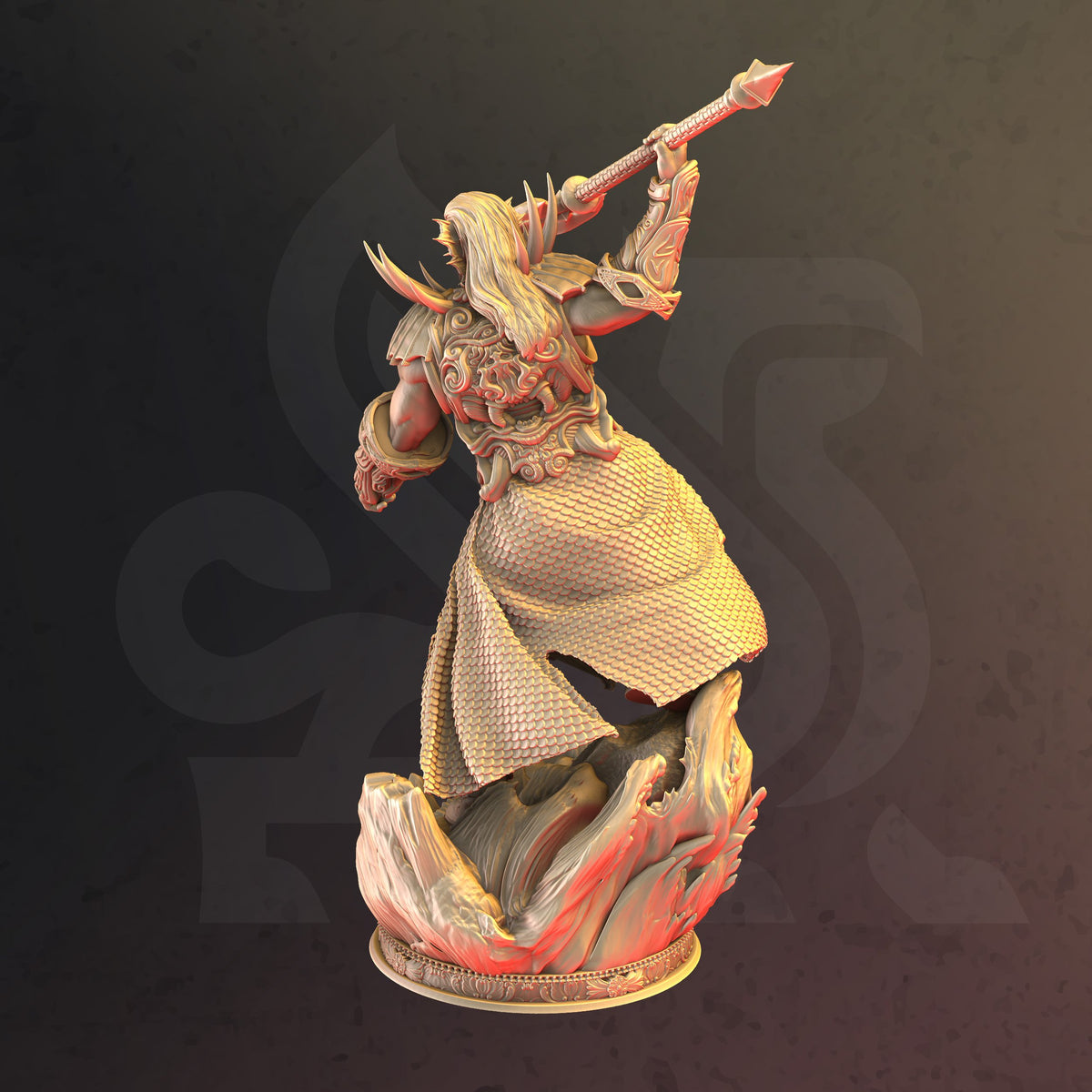 Torrent – Water Genasi Warrior