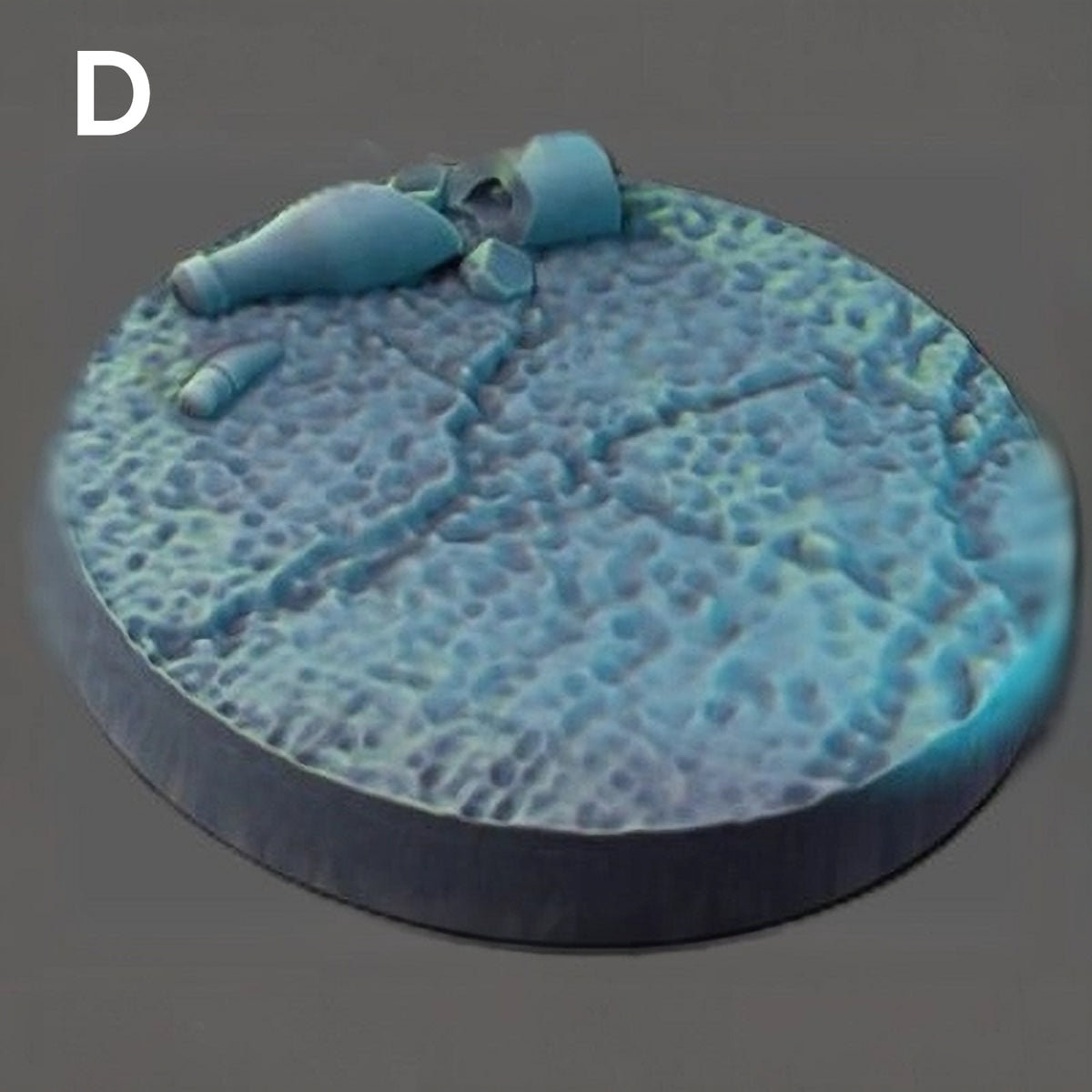 6 /12/18/24/48 Pack of Wargaming DnD Decorative Miniature Bases 25mm