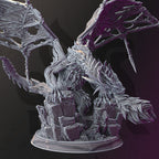 Nerevin – Undead Dragon - 3D Printed Tabletop Miniature