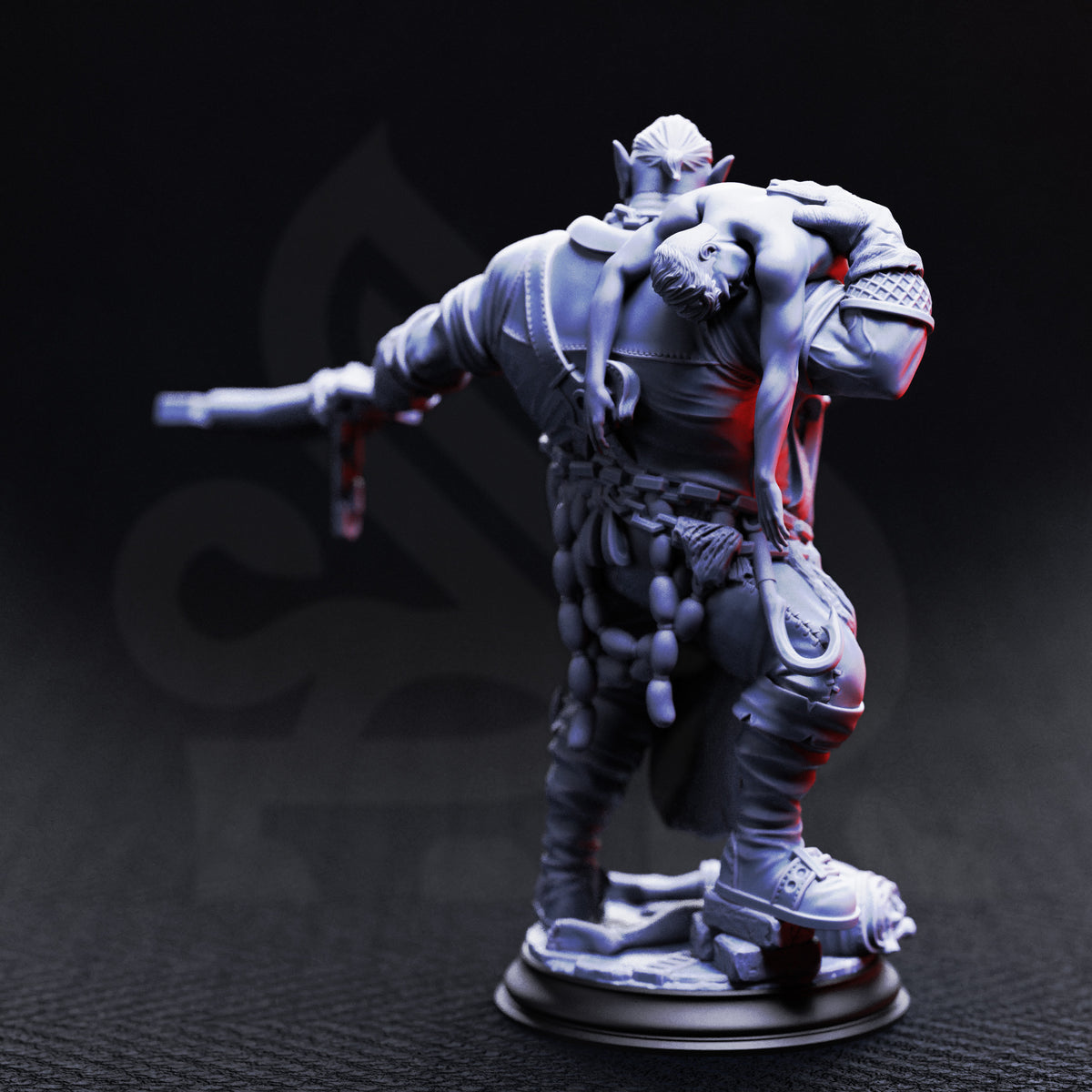 Gunthrak Destraz Half Orc Vampiric Chef