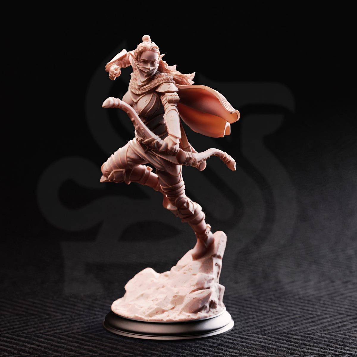 Virana - Devil Hunter - 3D Printed Tabletop Miniature