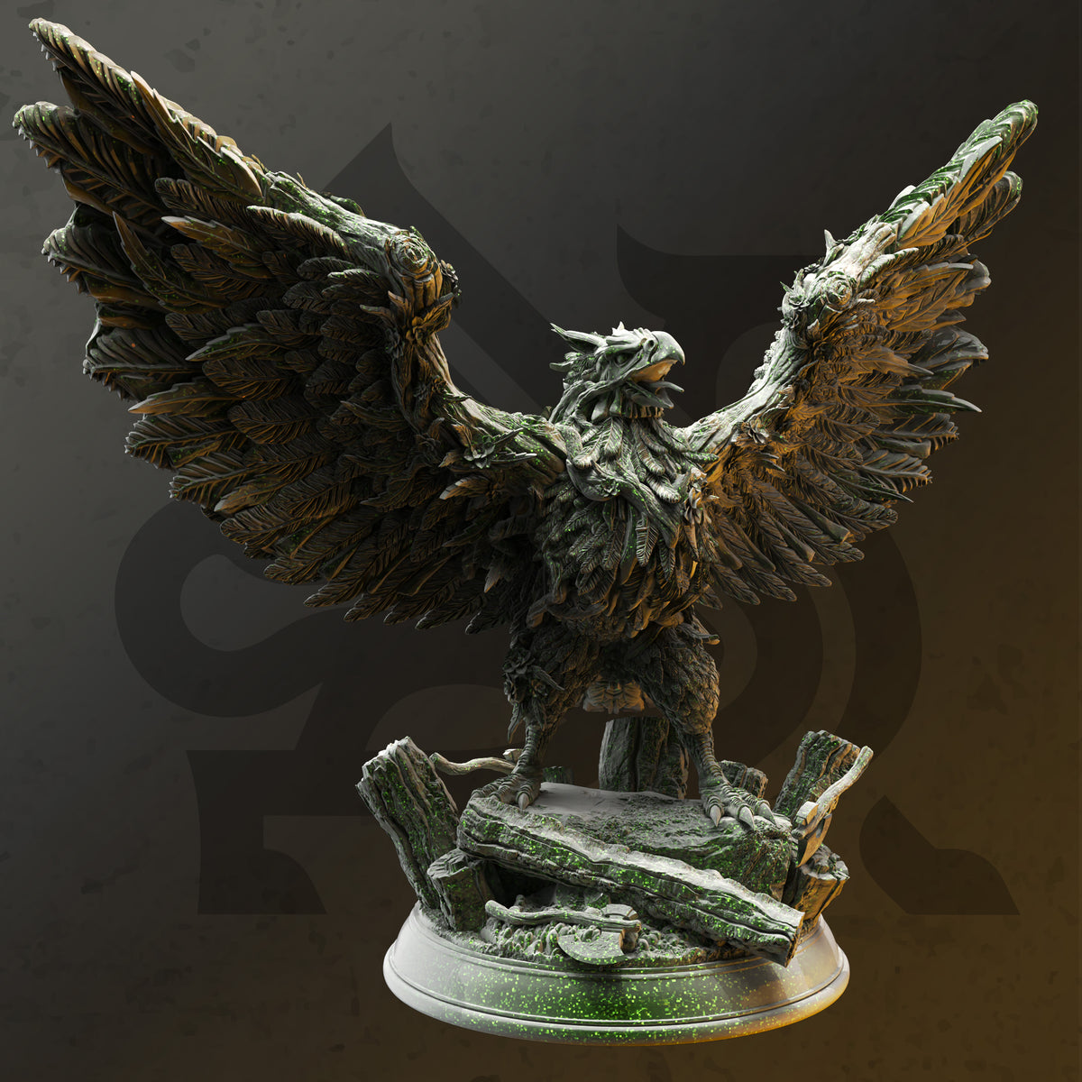 Rolyn – Guardian Spirit of the East - 3D Printed Tabletop Miniature