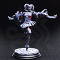 Sanguine  Gleeful Vampire Jester - 3D Printed Tabletop Miniature