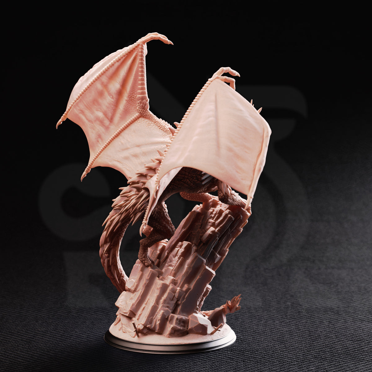 Gintharax – Adult Silver Dragon - View 2