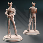 Xarvir Barikdral – The Fortunate - 3D Printed Tabletop Miniature