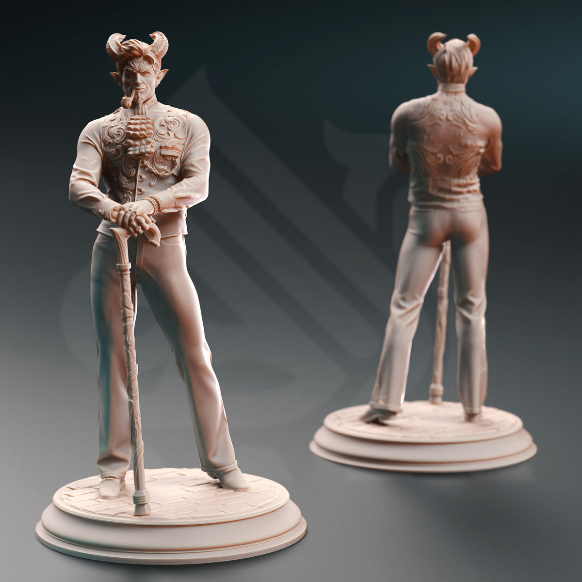 Xarvir Barikdral – The Fortunate - 3D Printed Tabletop Miniature