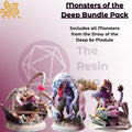Monsters of the Deep Bundle Pack - 3 Large Minis Value Pack