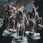 Minotaurs of the Labyrinth's Depths
