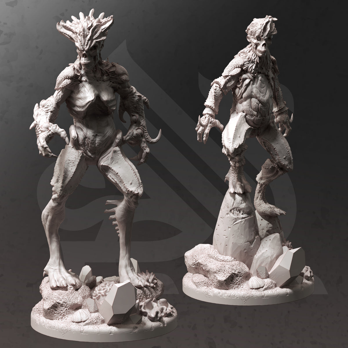 Ertkener – Riverstalkers - 3D Printed Tabletop Miniature