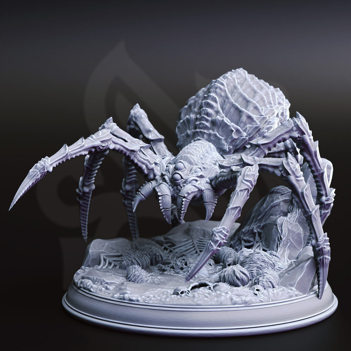 Xylanth – Phase Spider Broodmother - 3D Printed Tabletop Miniature
