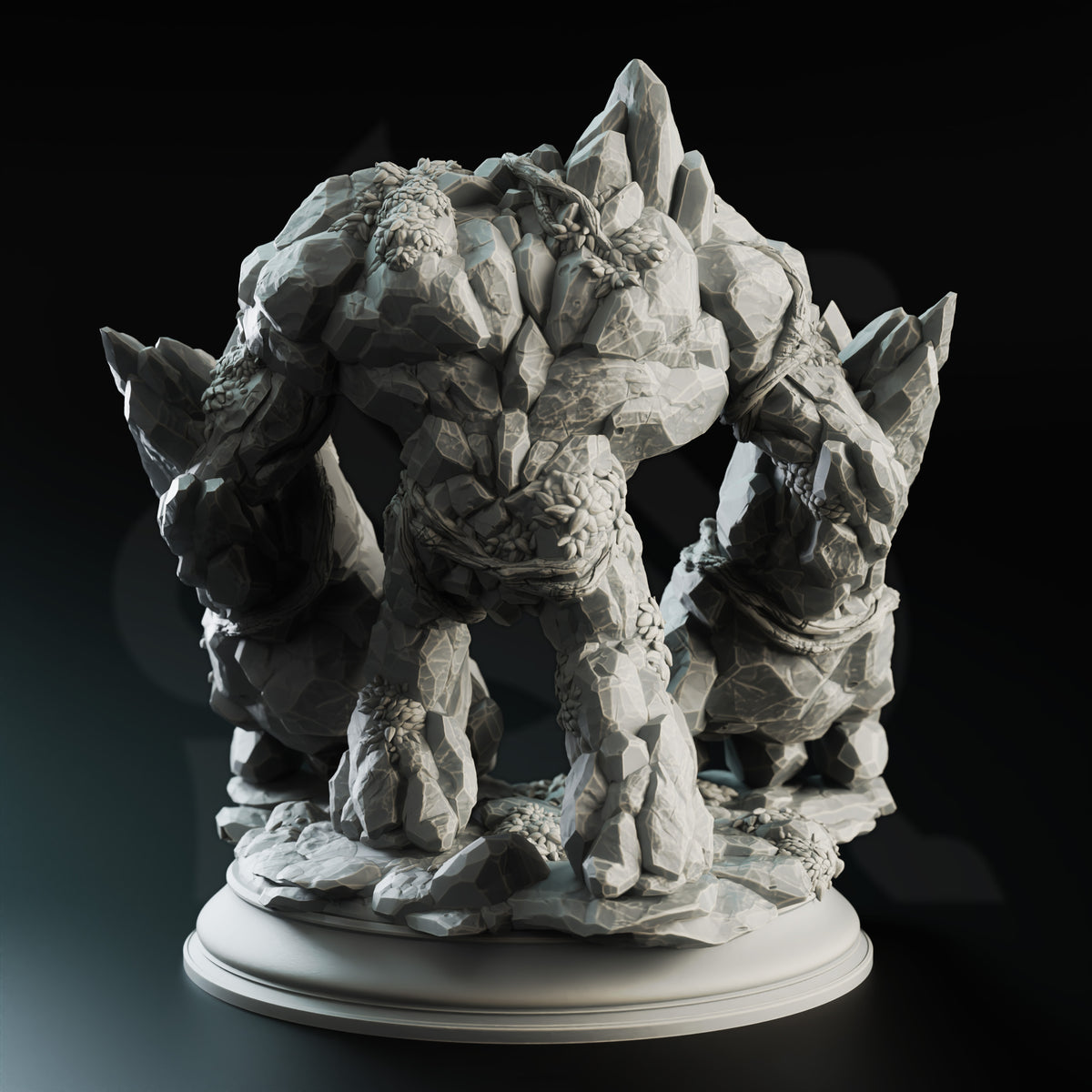The Three Faces – Elemental Golems