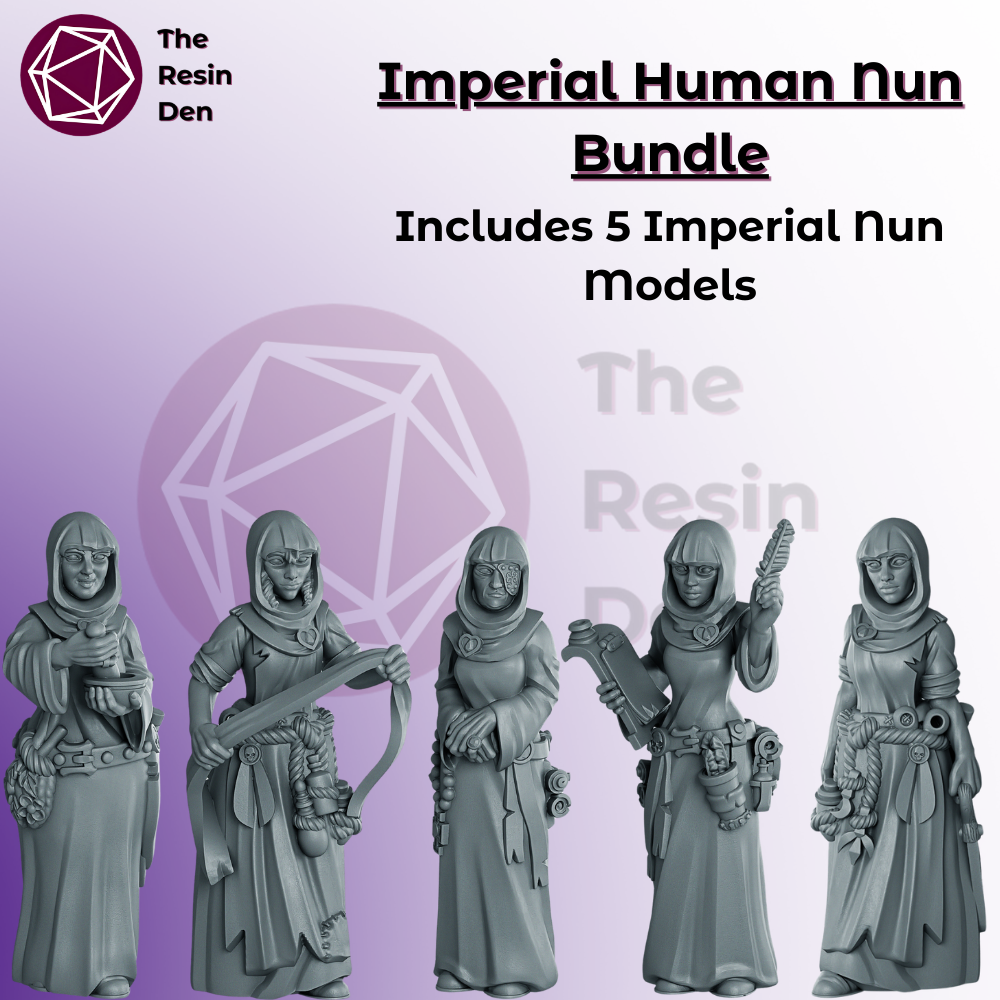 Imperial Humans Nuns Bundle Pack