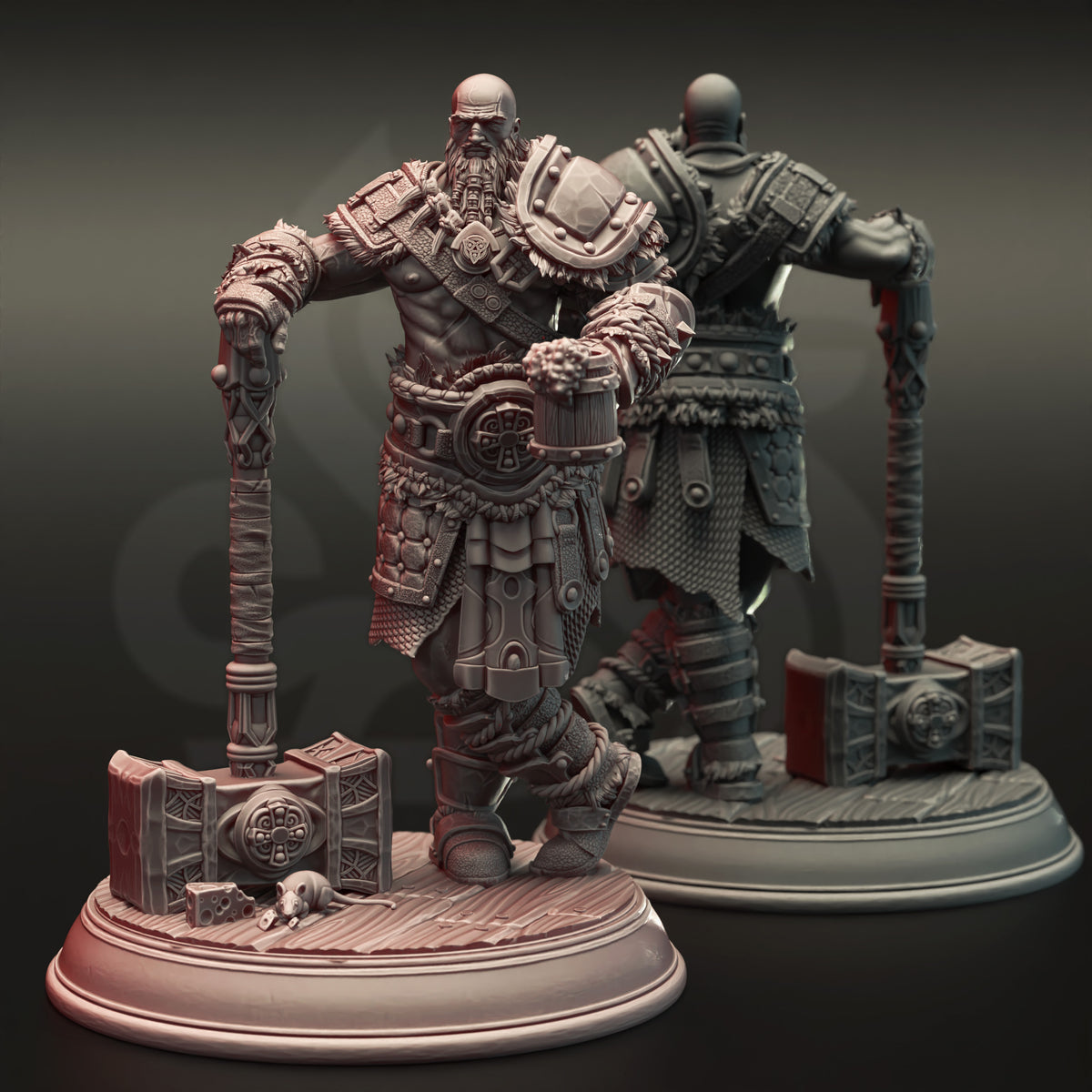 Froth the Belligerent - 3D Printed Tabletop Miniature