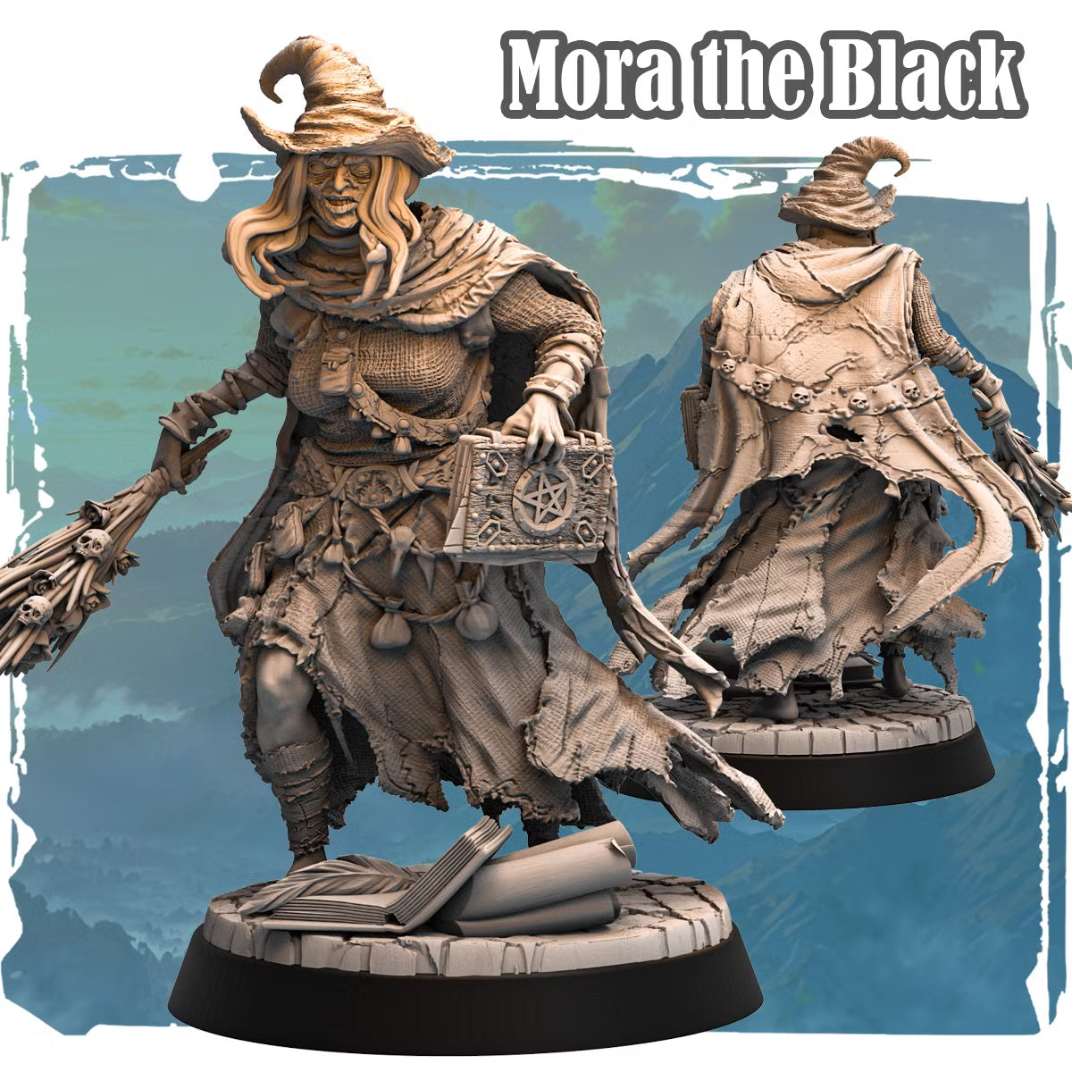 Mora the Black - Human Witch
