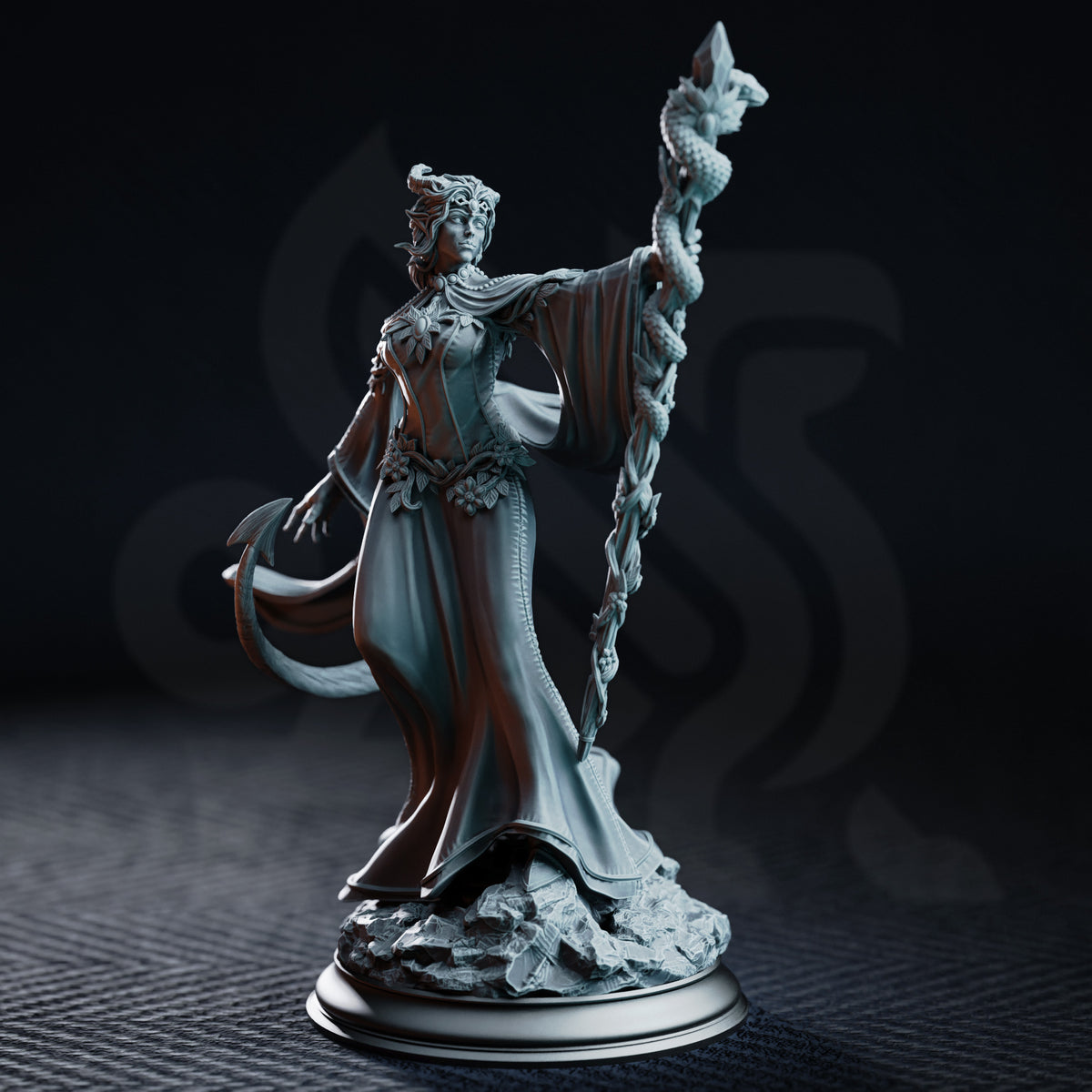 Violet Moonridge Tiefling Lunar Priestess