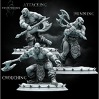Orc Warrior Trio