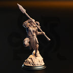 Illyria Spineshatter – Half-Dragon Barbarian