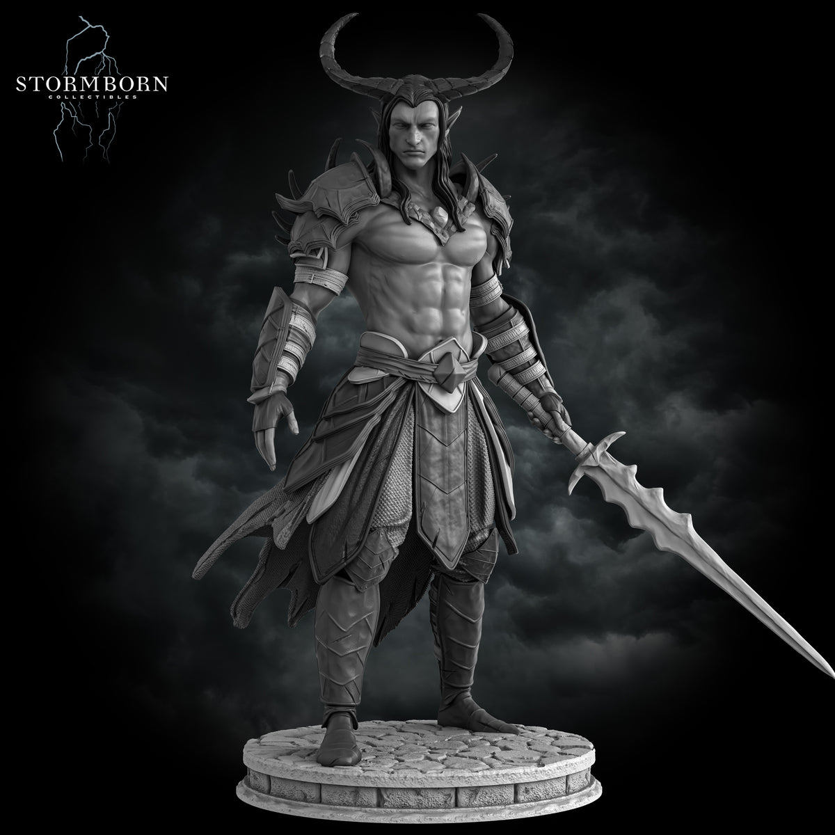 Samael, Tiefling Warrior