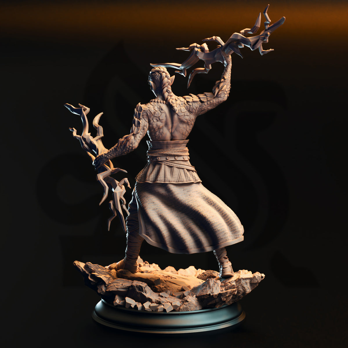 Styrax Thunderscale – Half-Dragon Sorcerer