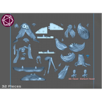 Neko Figurines "Fugue" Kit