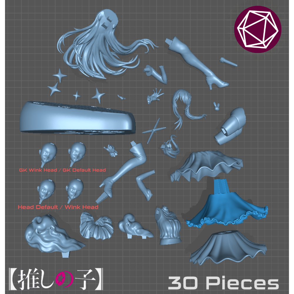 Neko Figurines "Ai" Kit