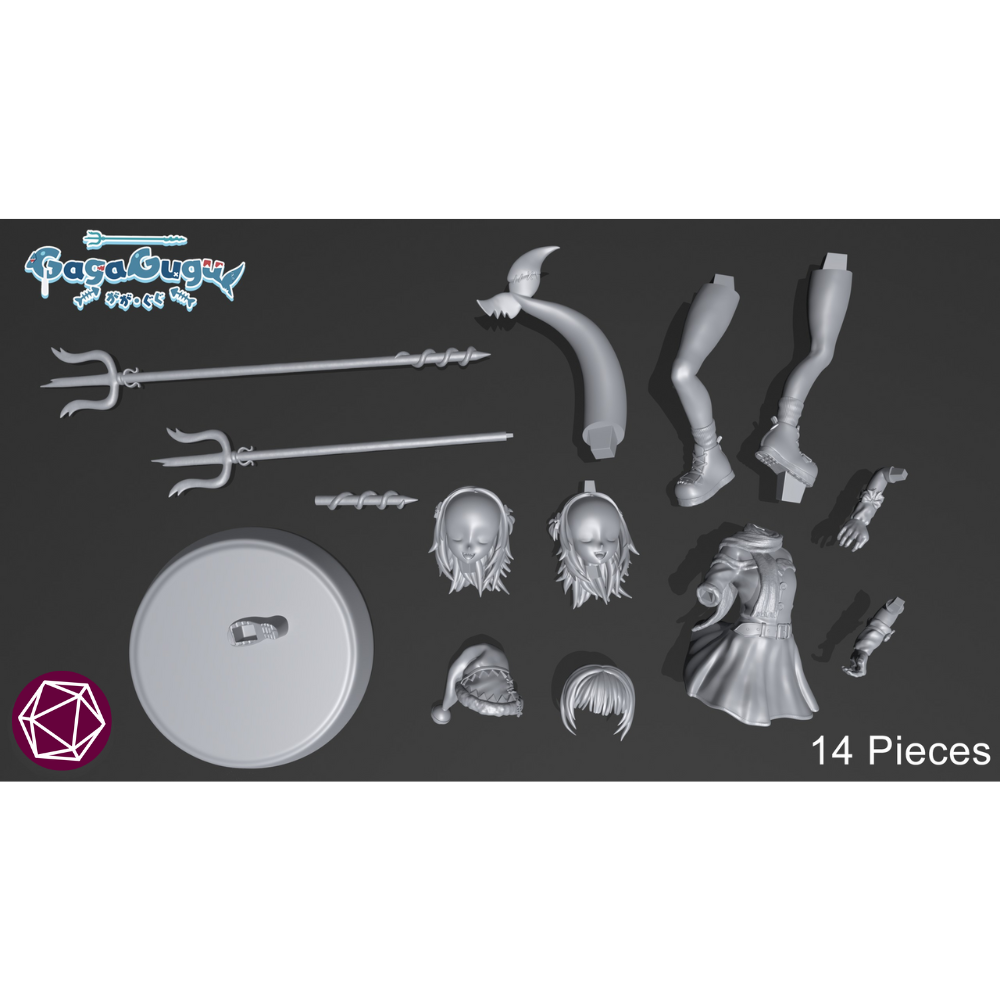 Neko Figurines "Gura" Kit