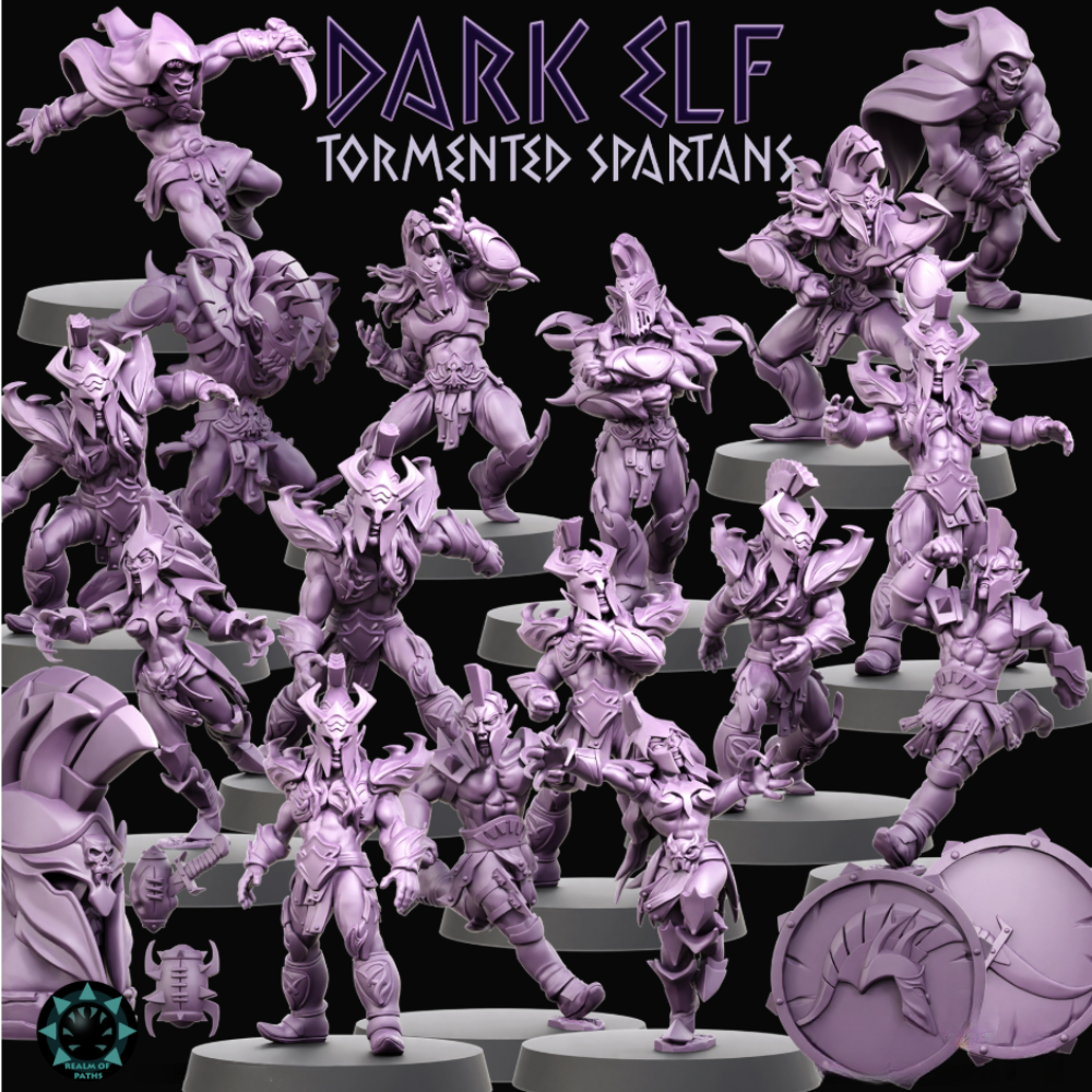 Tormented Spartans - Dark Elves - Fantasy Football