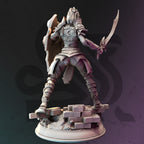 Mrina Reloth - Drow Moon Paladin